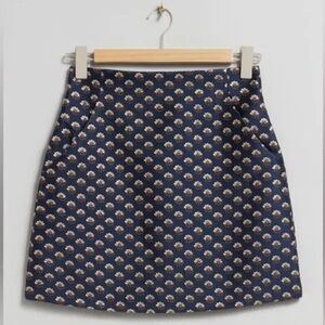 And Other Stories Paris Atelier Jacquard Mini Skirt